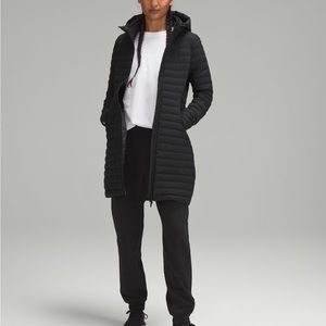Lululemon long pack it down jacket - size 4